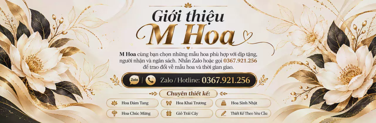 Ảnh bìa Shop hoa tươi Phường Vân Phú Phú Thọ - Hoa tươi cho từng lời chúc